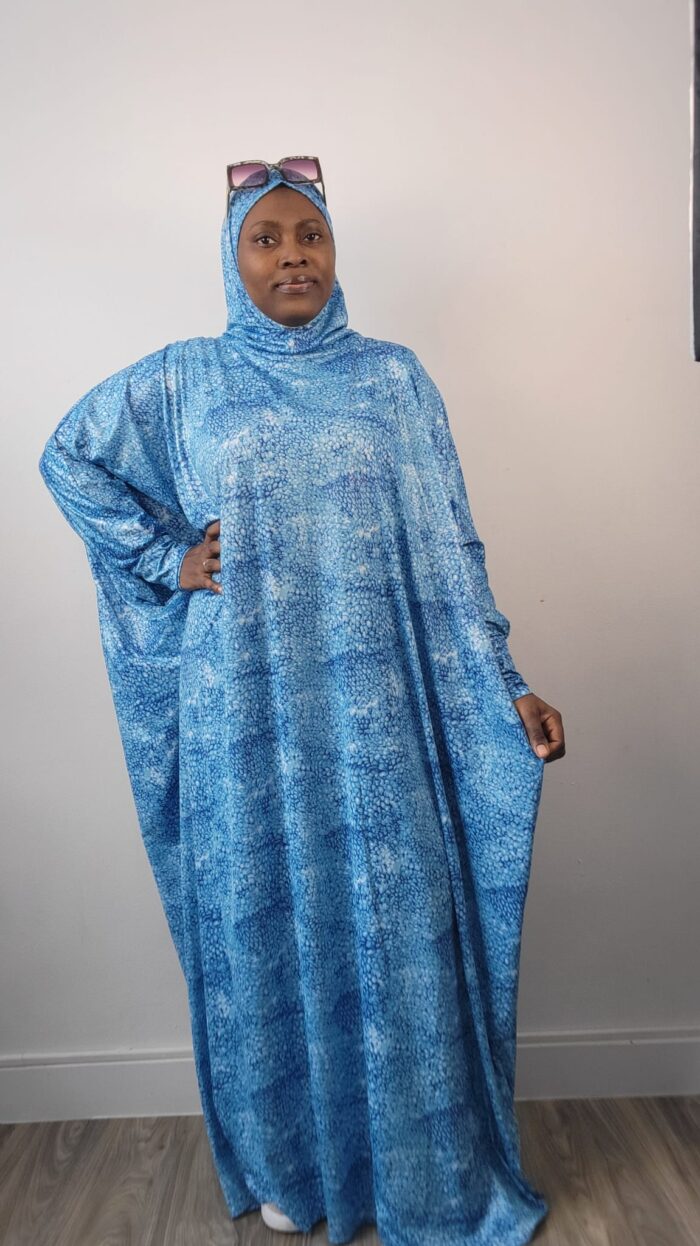 One piece prayer abaya