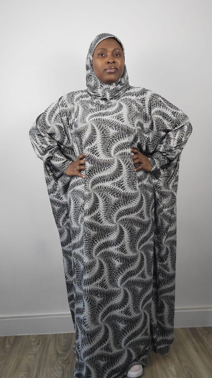 One piece prayer abaya