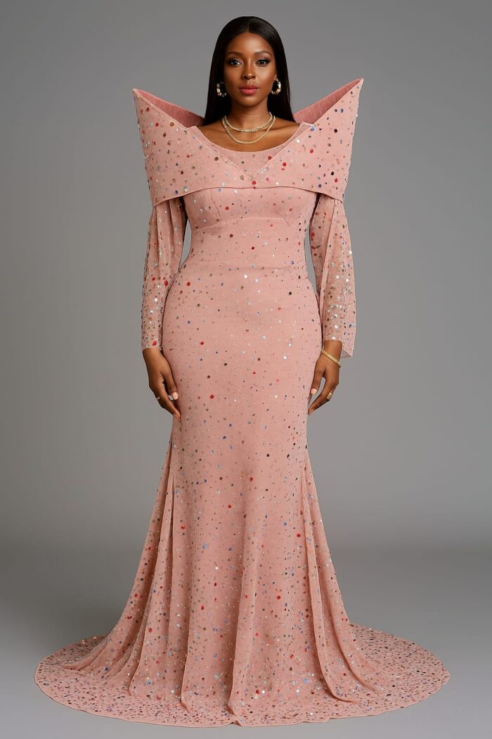 MAJESTIC AURORA COUTURE DRESS