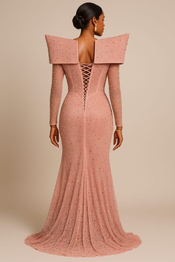 MAJESTIC AURORA COUTURE DRESS - Image 3